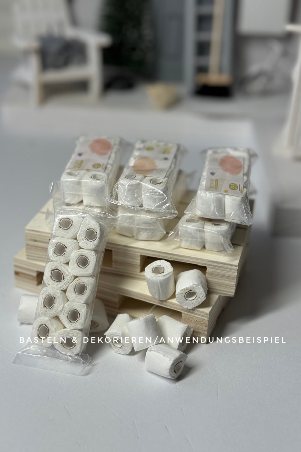 Toilettenpapier Miniatur