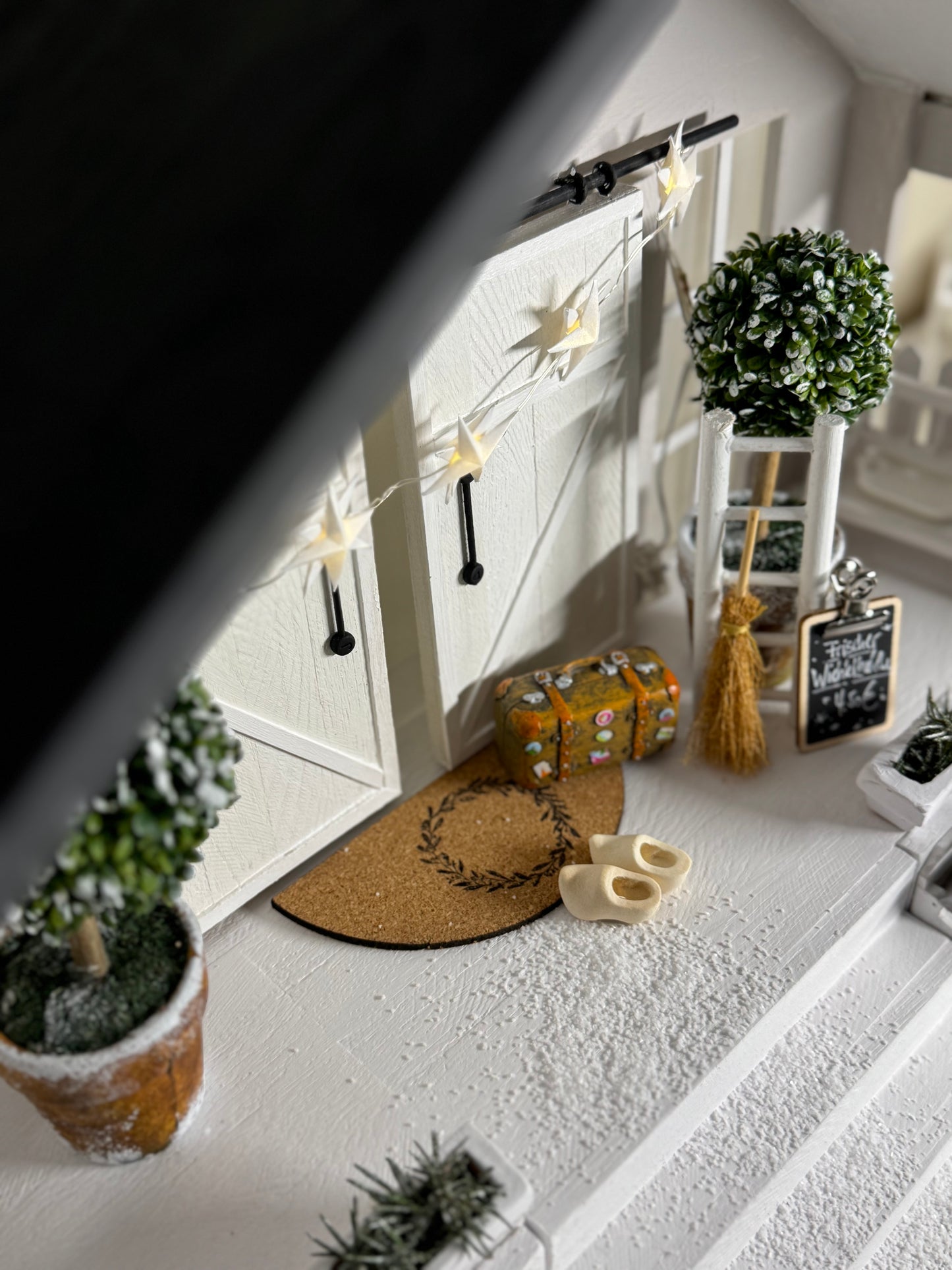 KREATIVPAKET Wichtelchalet - Wichtelhaus mit Schiebetür