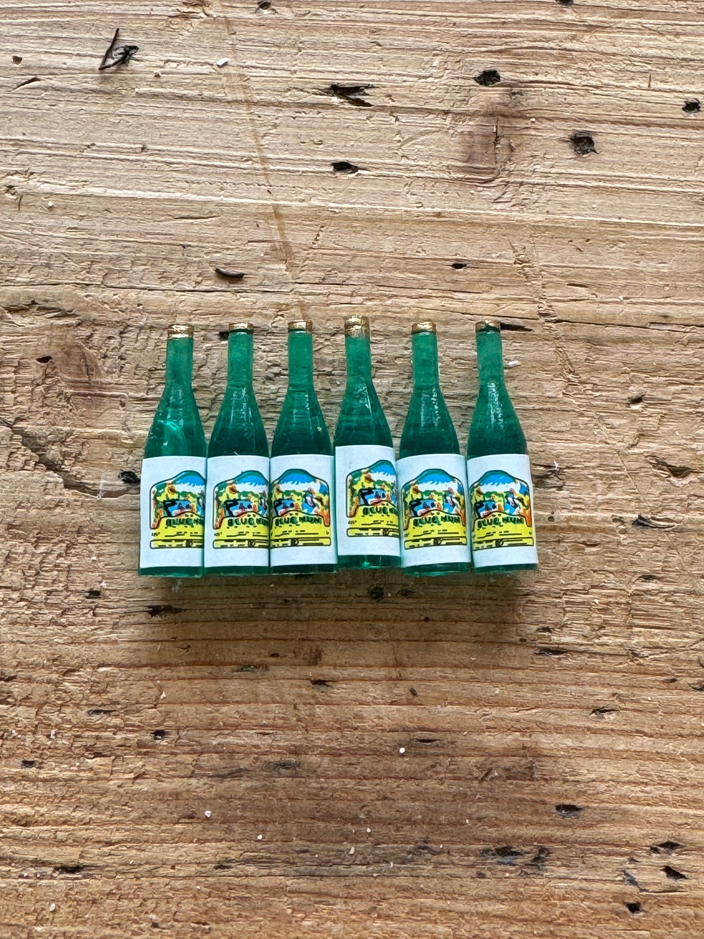 Miniatur Flaschen Grün