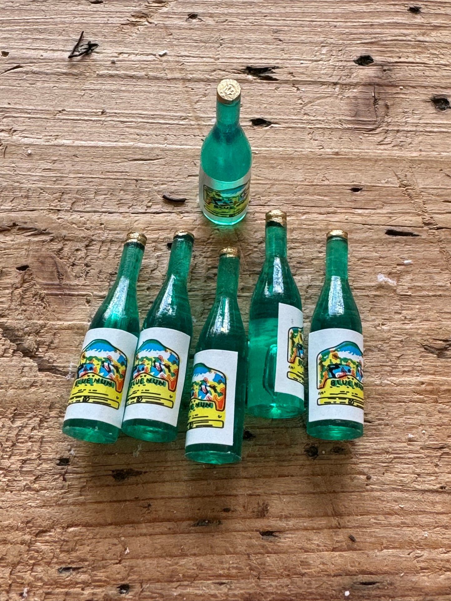 Miniatur Flaschen Grün