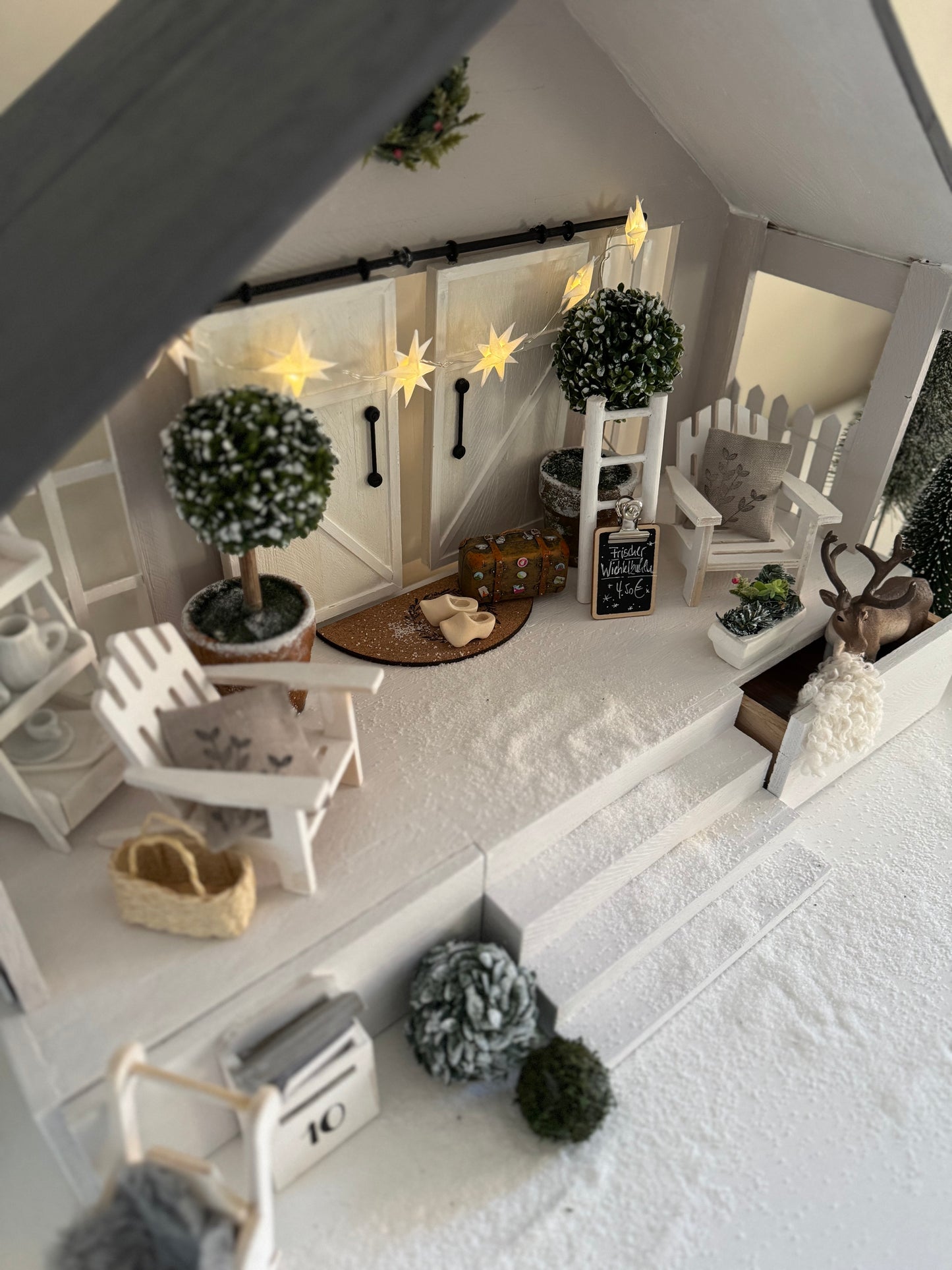 Downloadvorlage Anleitung Terrasse Wichtelhaus mit SCHUBLADEN