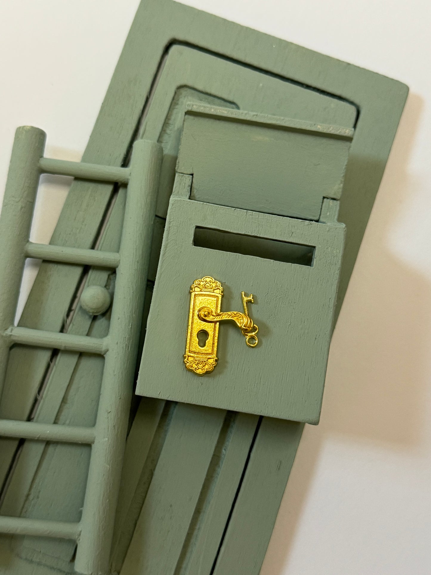 Türschild mit Schlüssel Miniatur