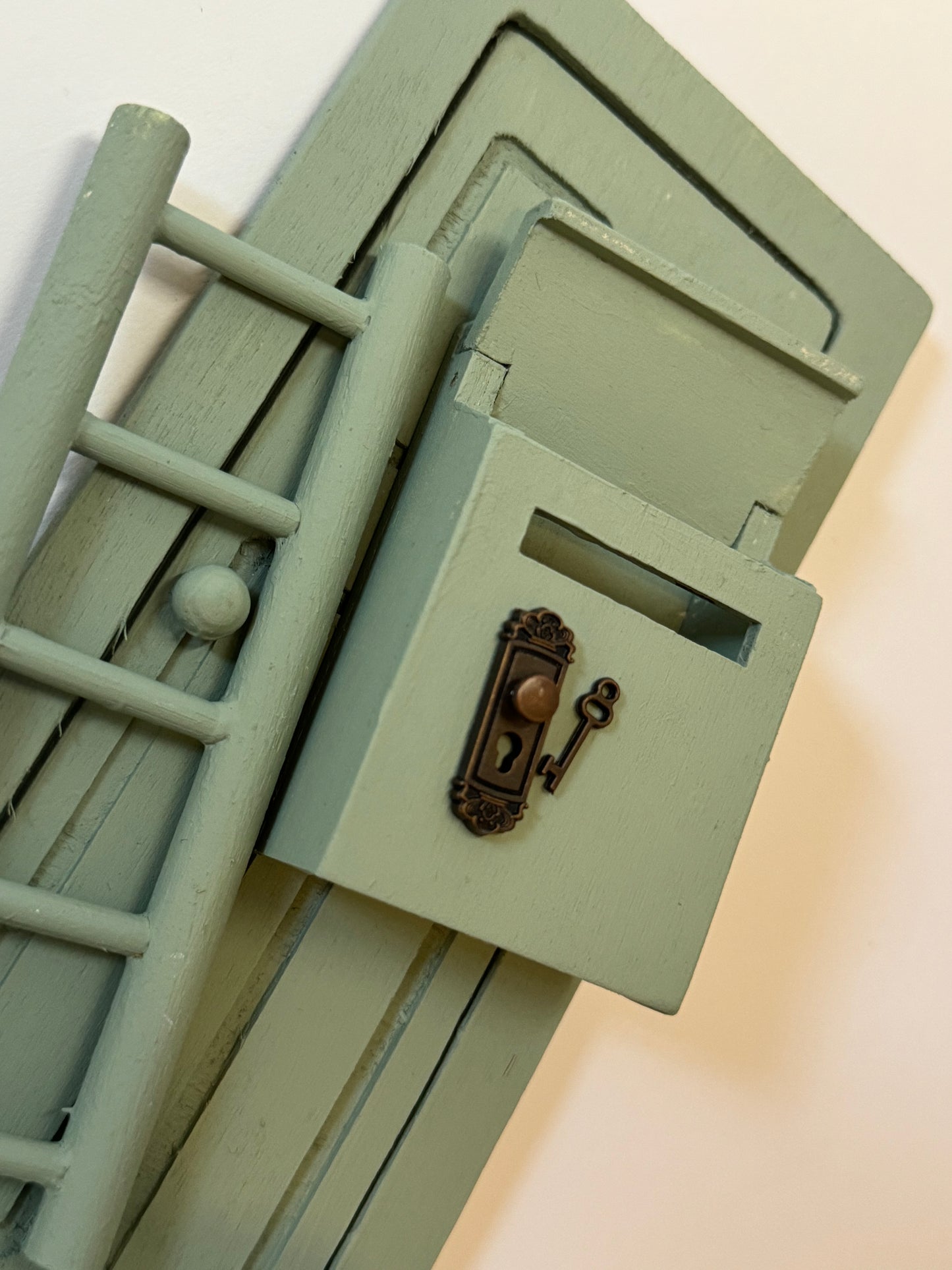 Türschild mit Schlüssel Miniatur