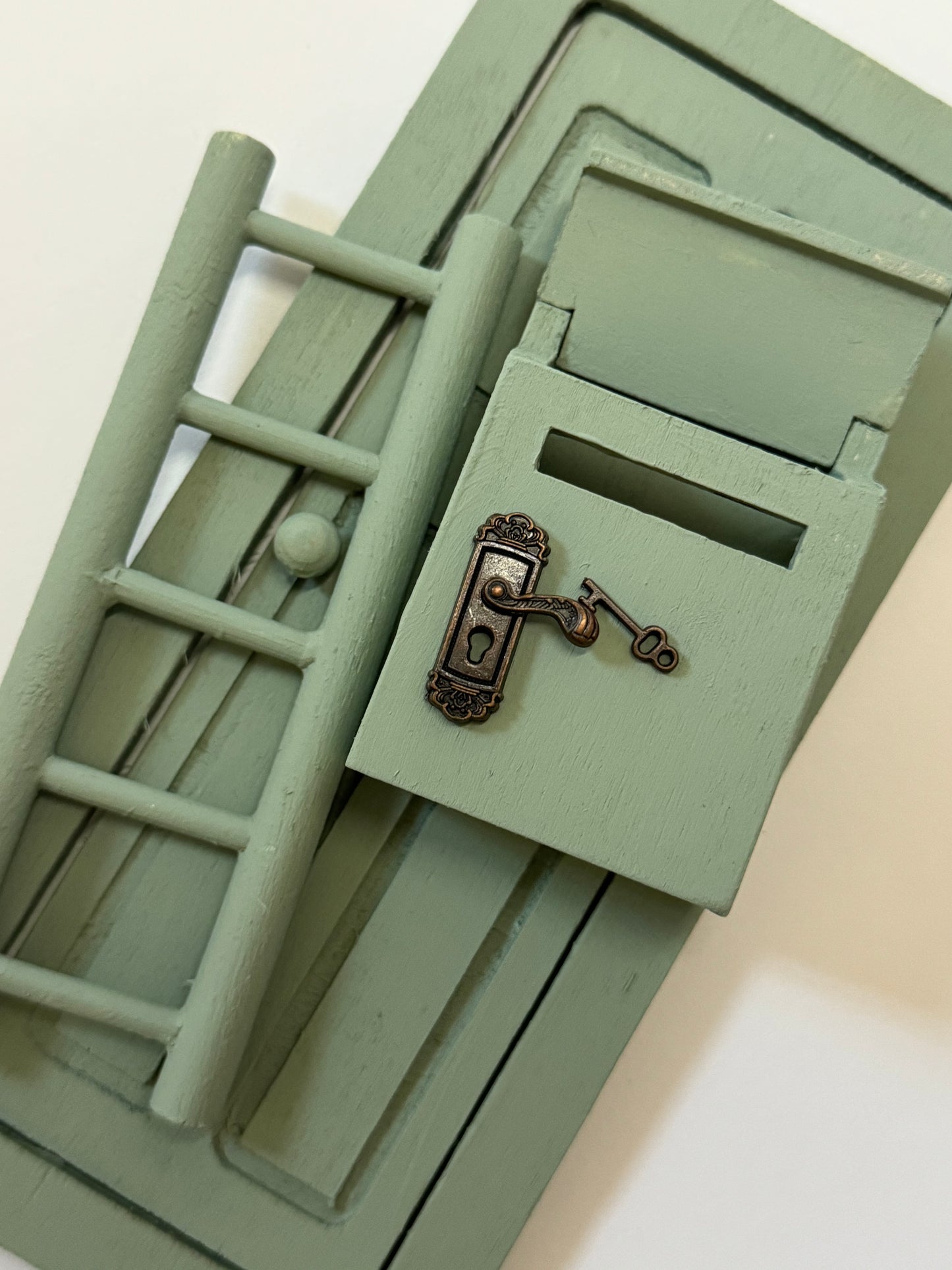 Türschild mit Schlüssel Miniatur