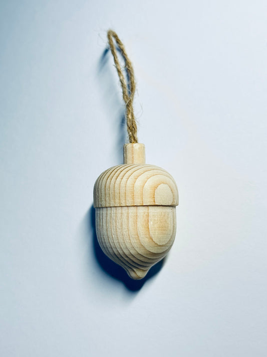 Eichelanhänger Holz