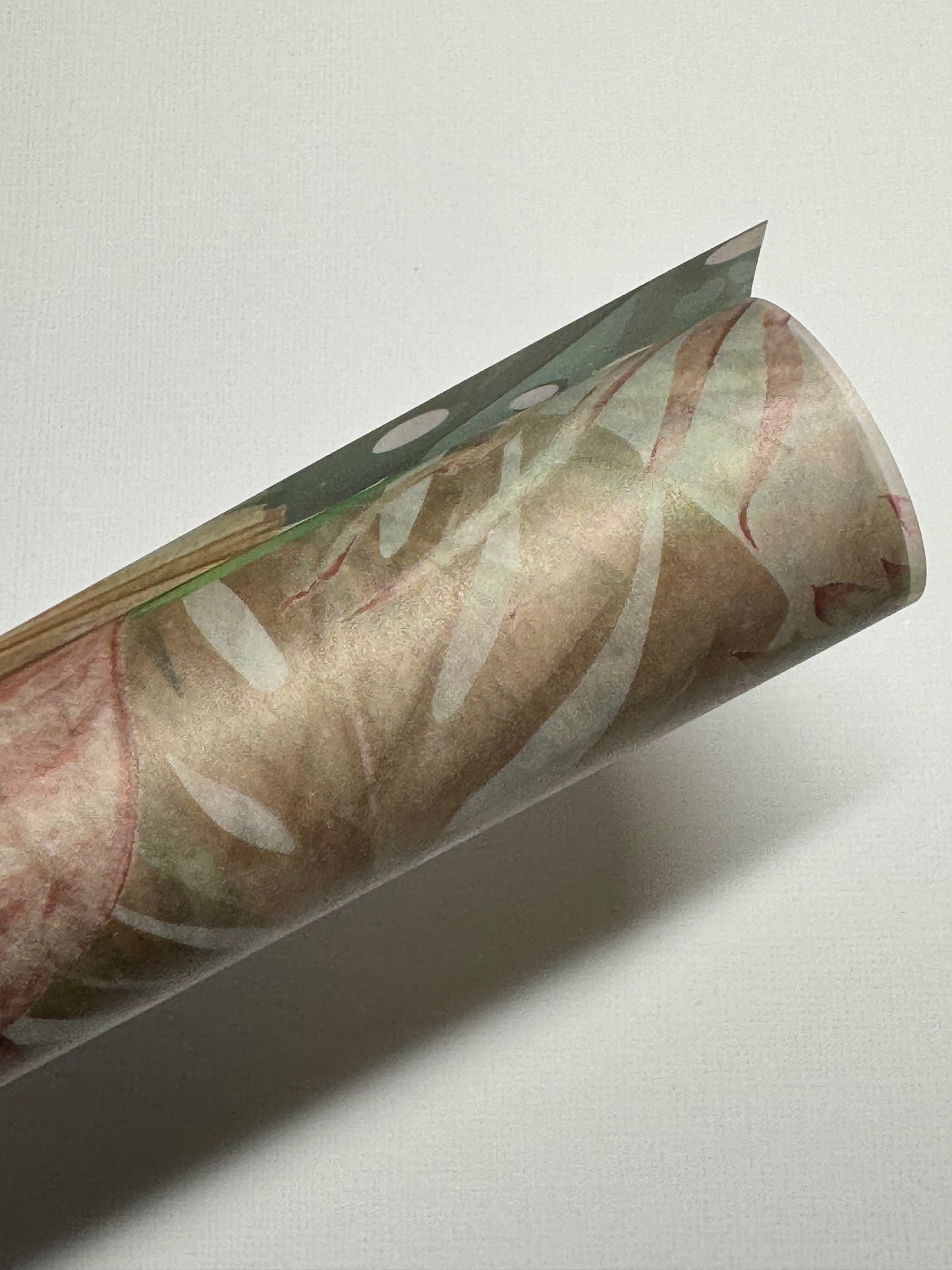 Transparentpapier auf Rolle verschiedene Muster