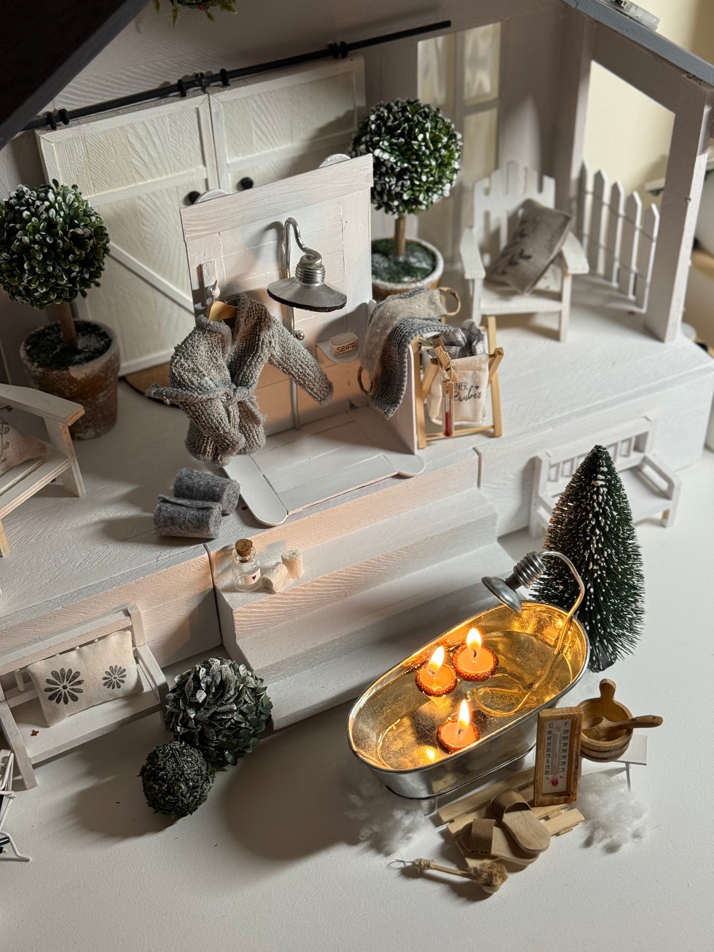 Wichtel-Dusche KREATIVPAKET zum Bauen