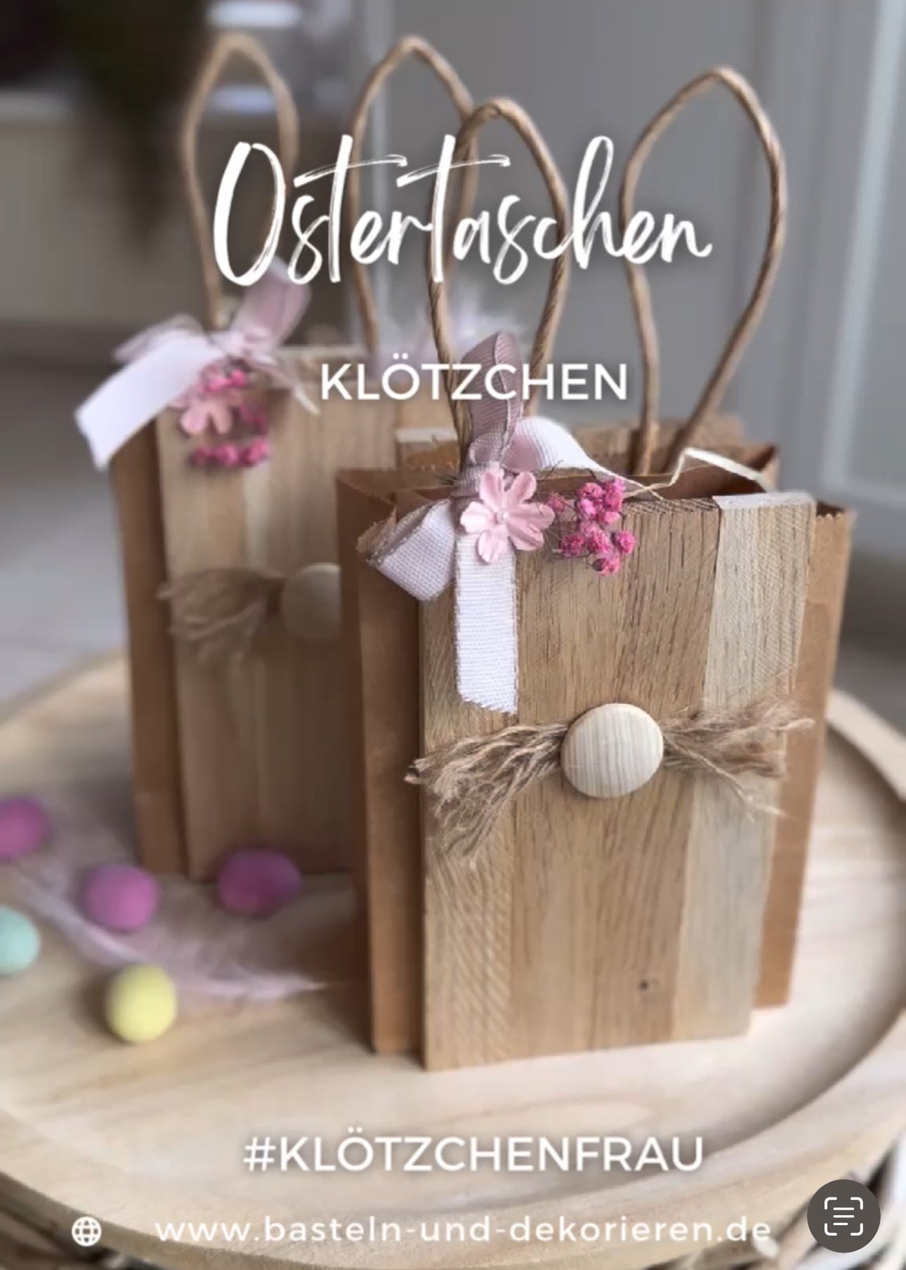 Papiertüte mit Henkel