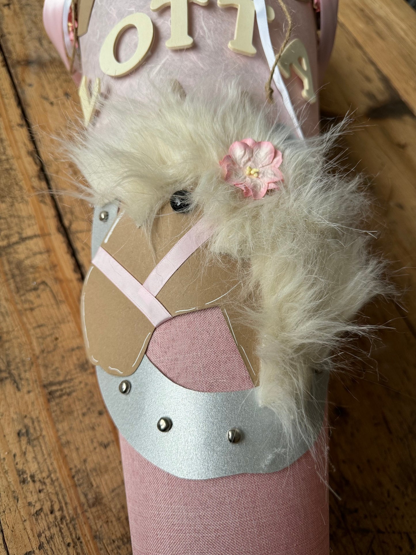 Pony -Schultüte DIY Bastelset - aus Schultüte wird Nachtlicht