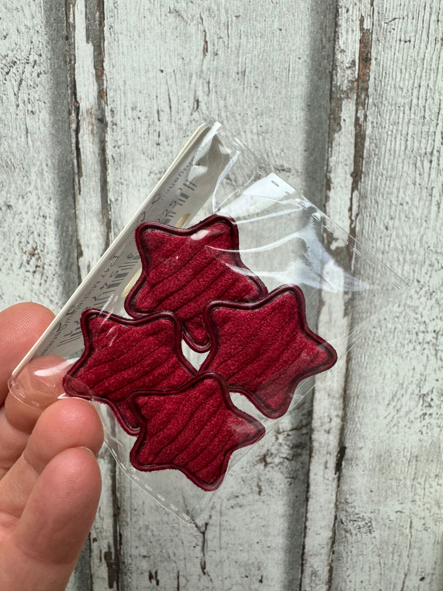 Stoffherzen Cord