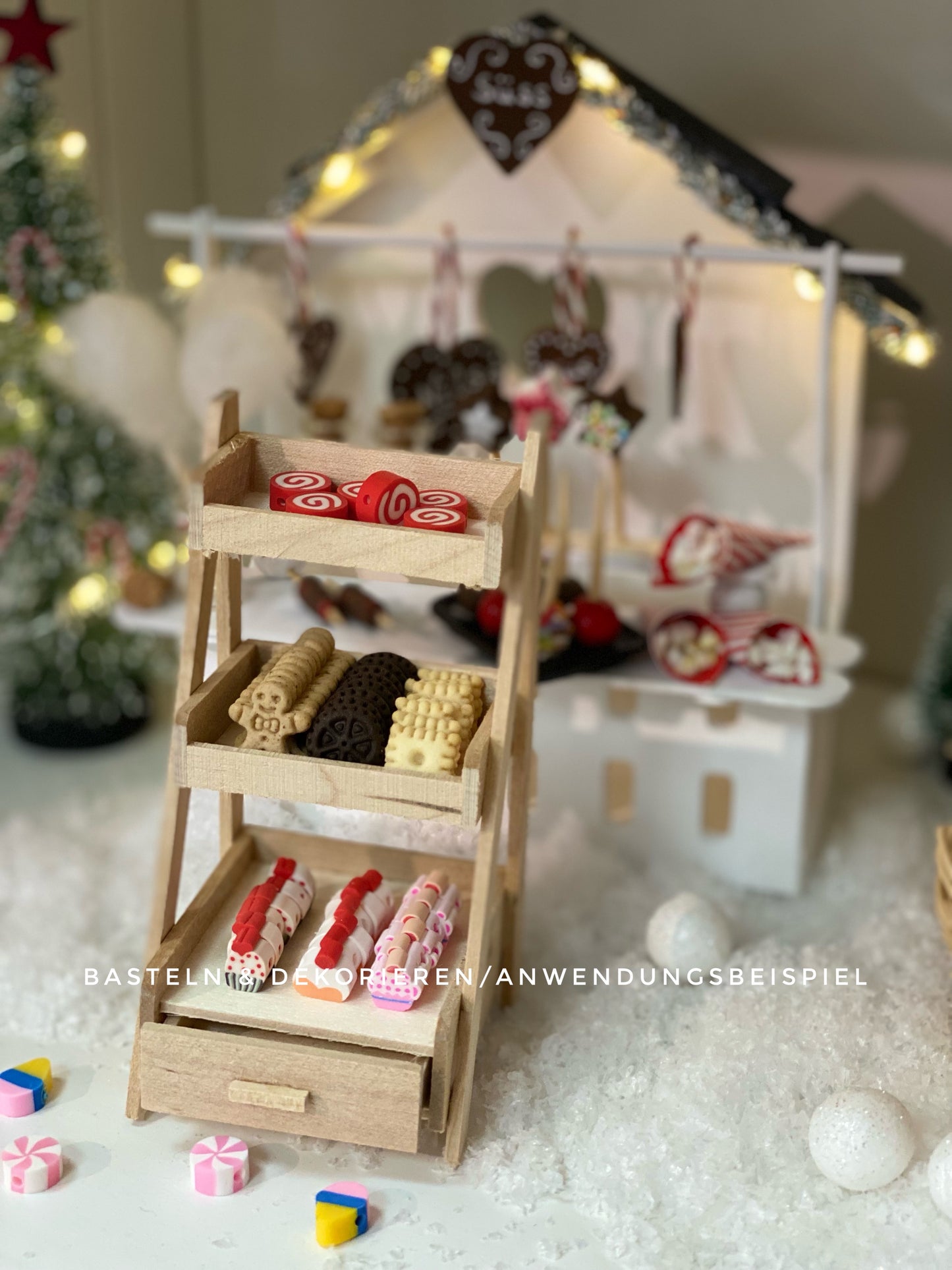 Treppenregal Miniatur