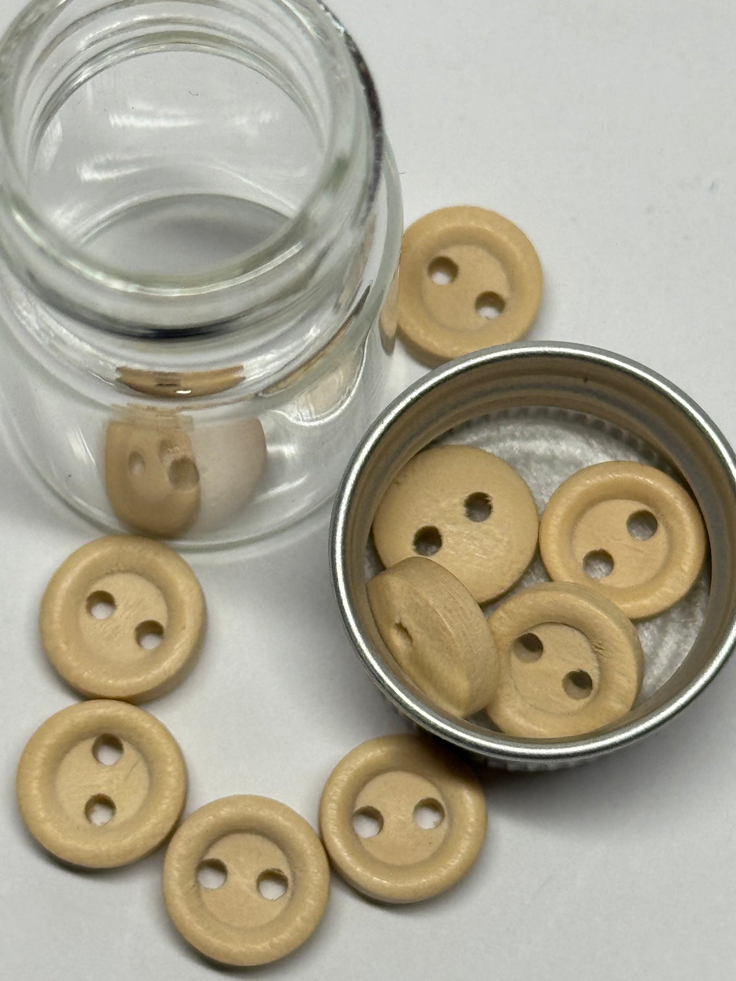 Keksglas mit 10 Holzkeksen