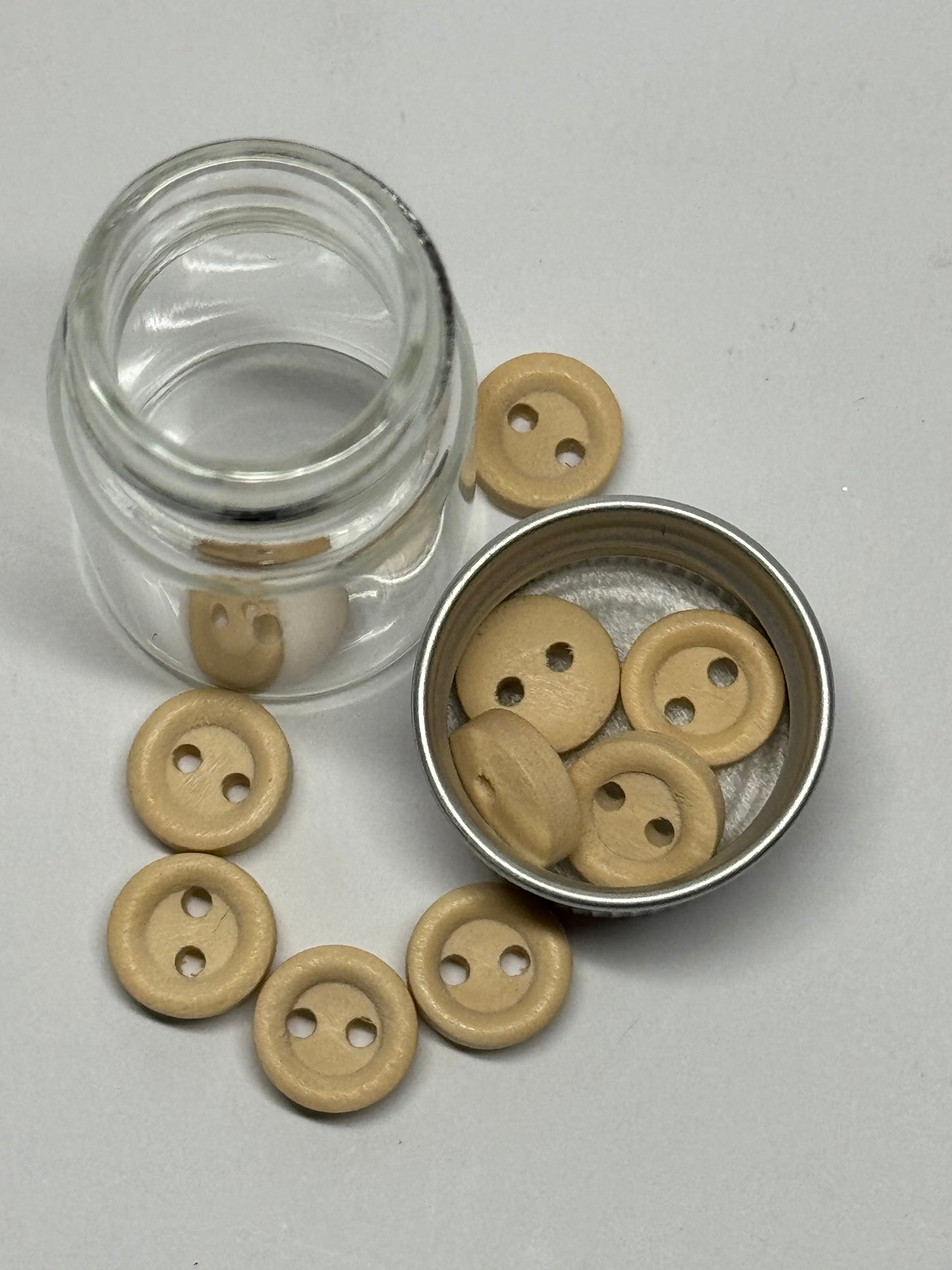 Keksglas mit 10 Holzkeksen