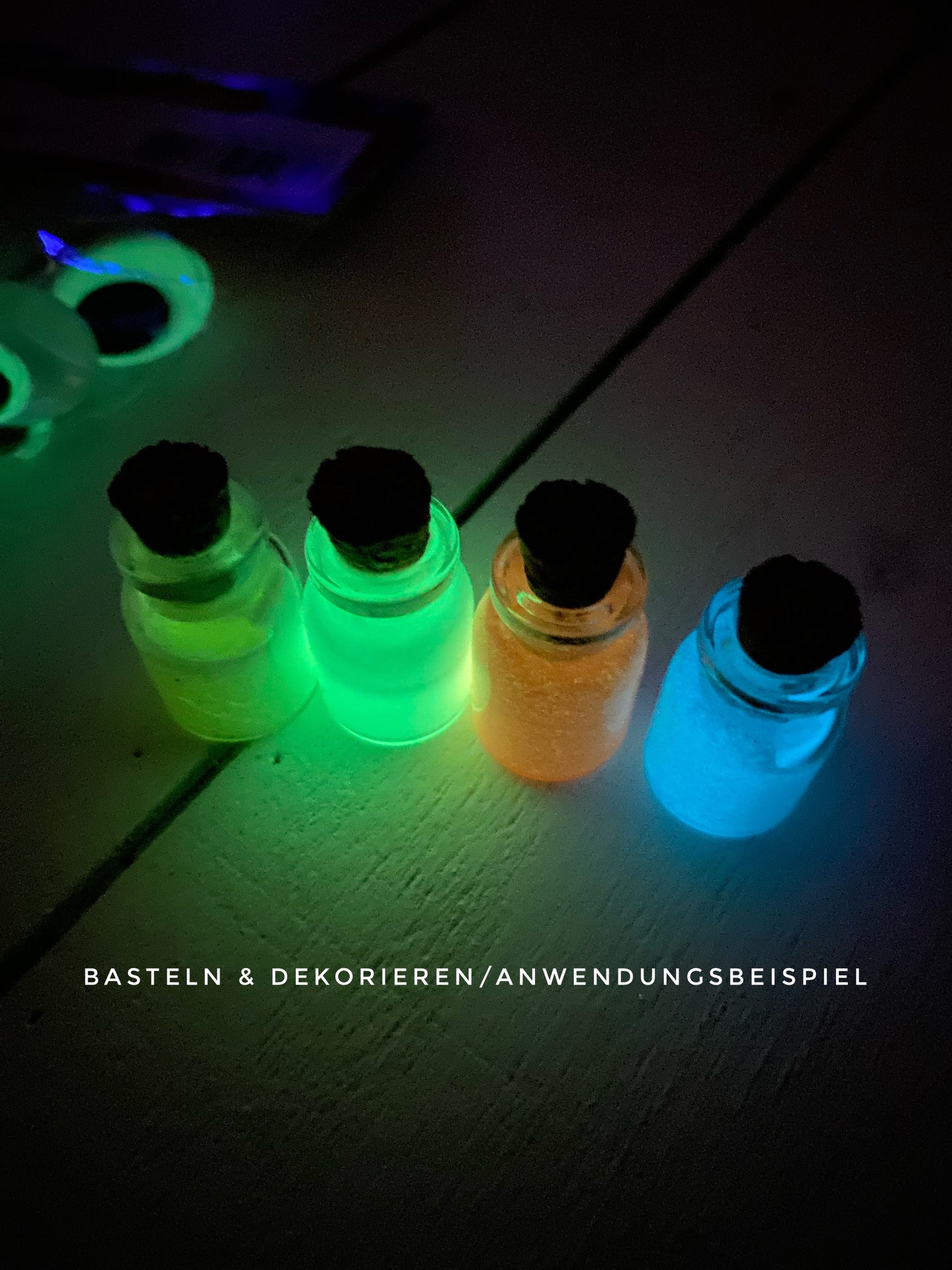 Glasflasche mit Korkverschluss