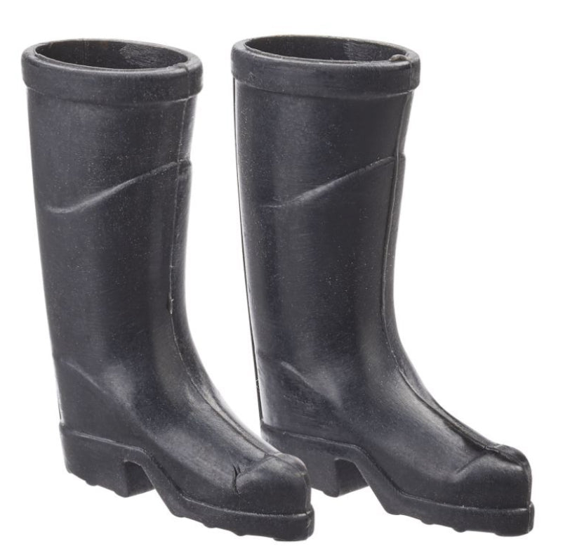 Gummistiefel schwarz 2 tlg.