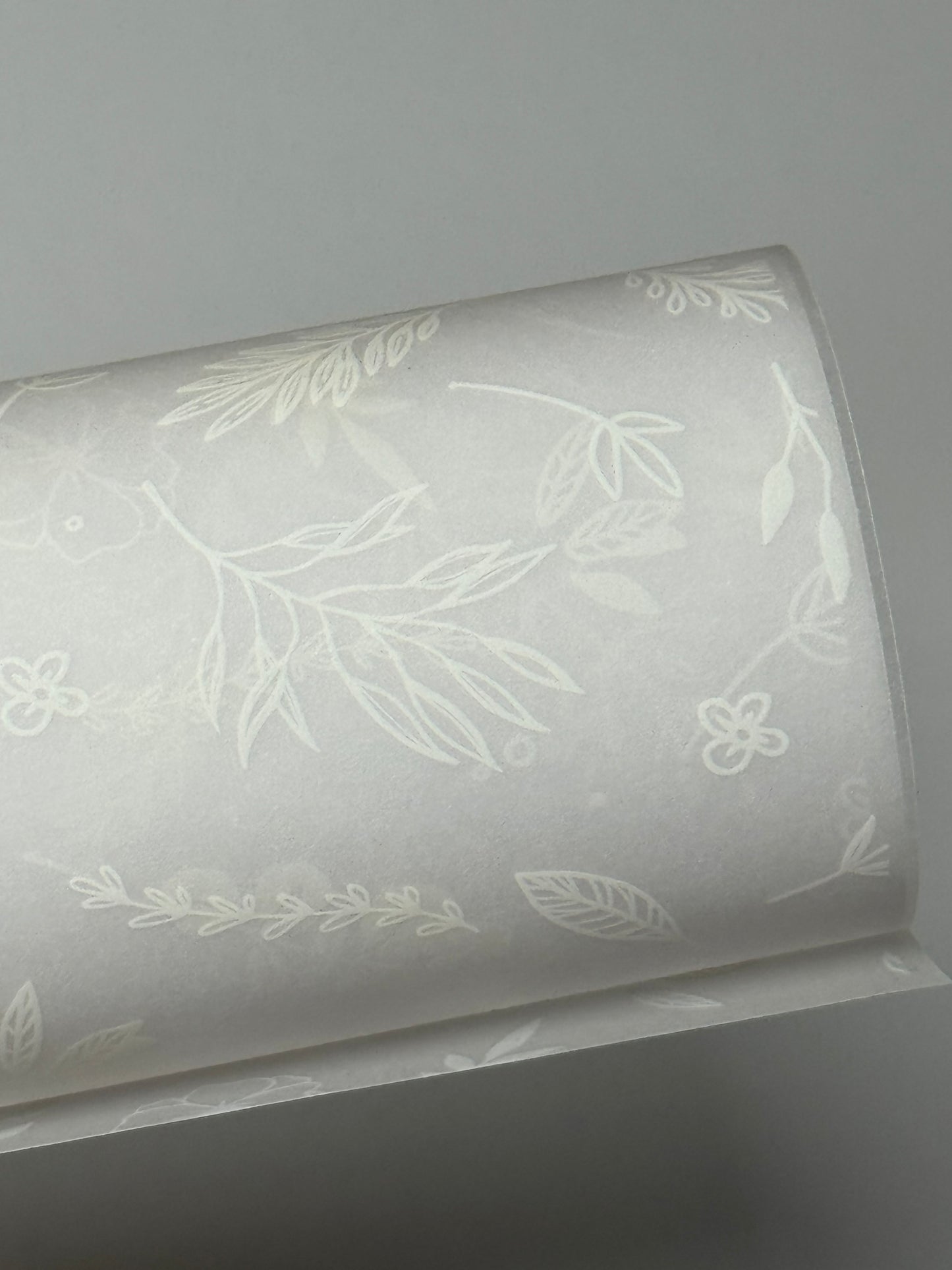 Transparentpapier auf Rolle verschiedene Muster