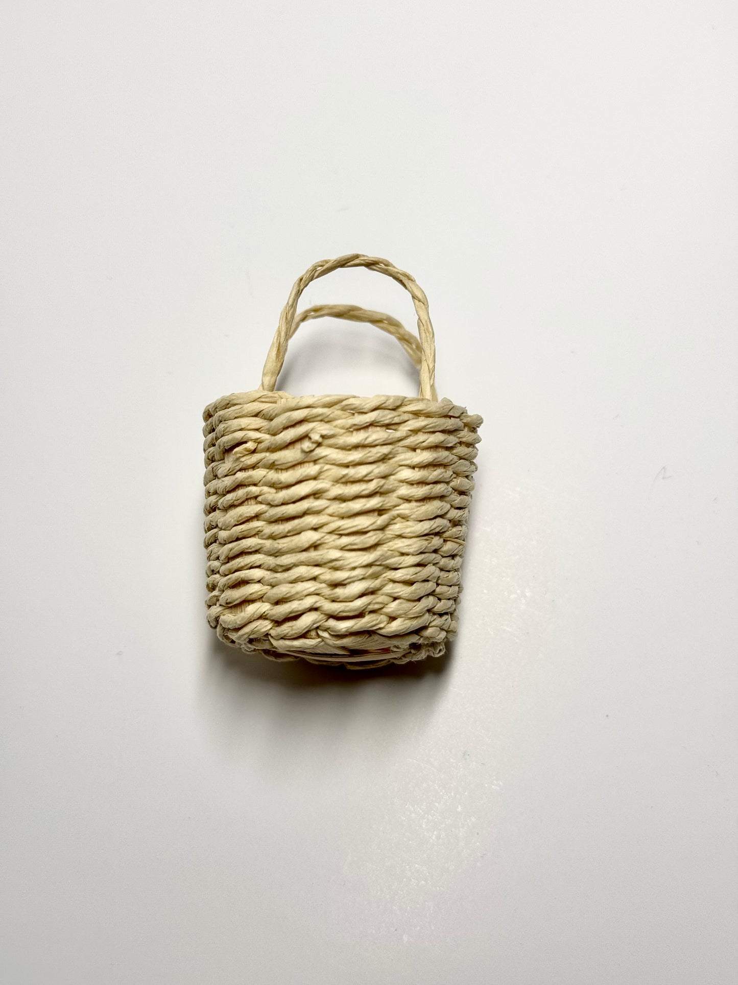 Korbtasche rund Miniatur