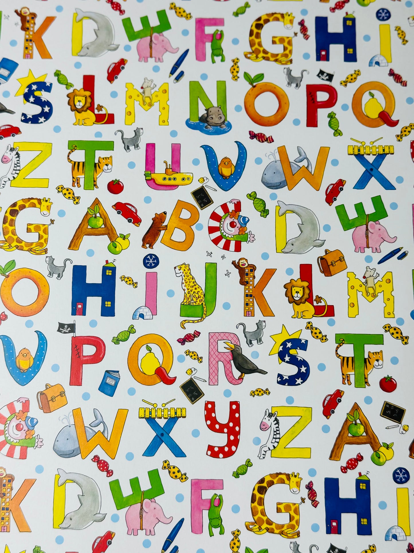 Tonkarton Alphabet