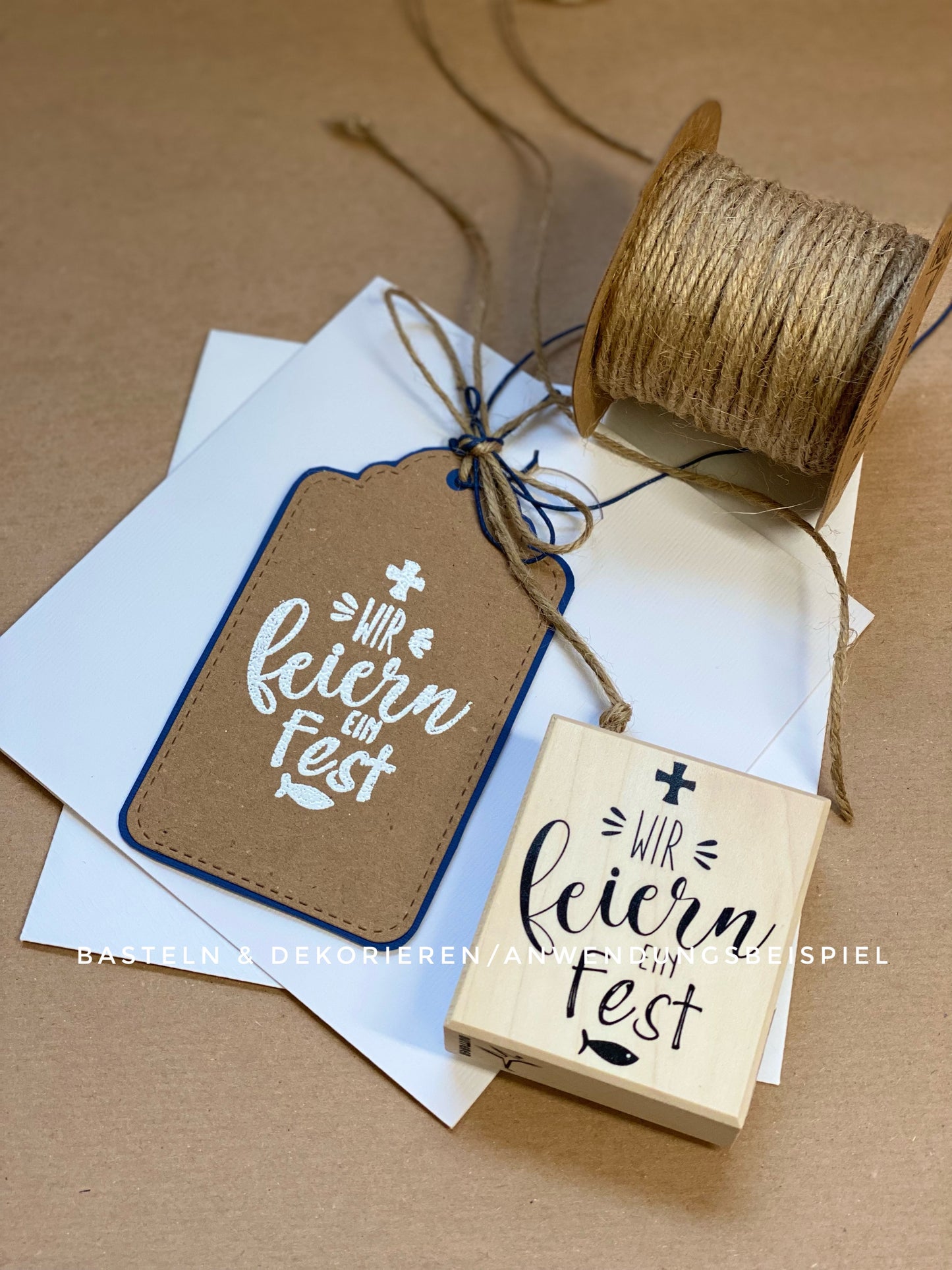 Stempel Wir feiern ein Fest