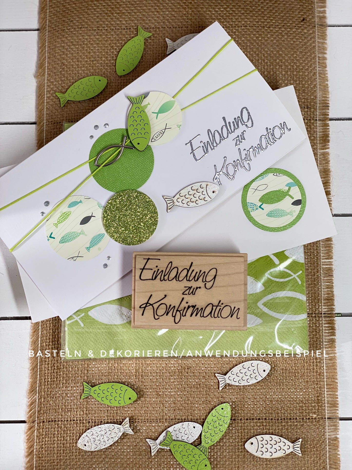 Stempel Einladung zur Konfirmation