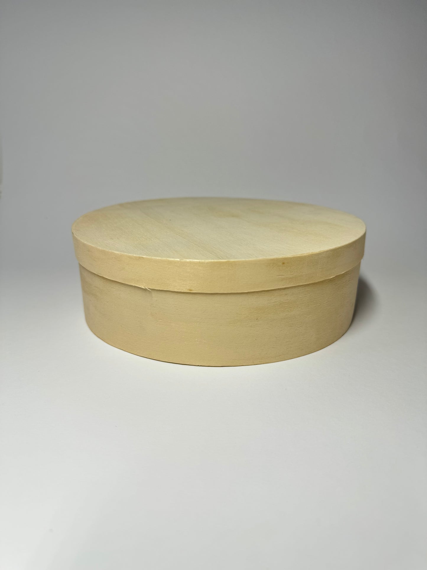 Holzschachtel rund