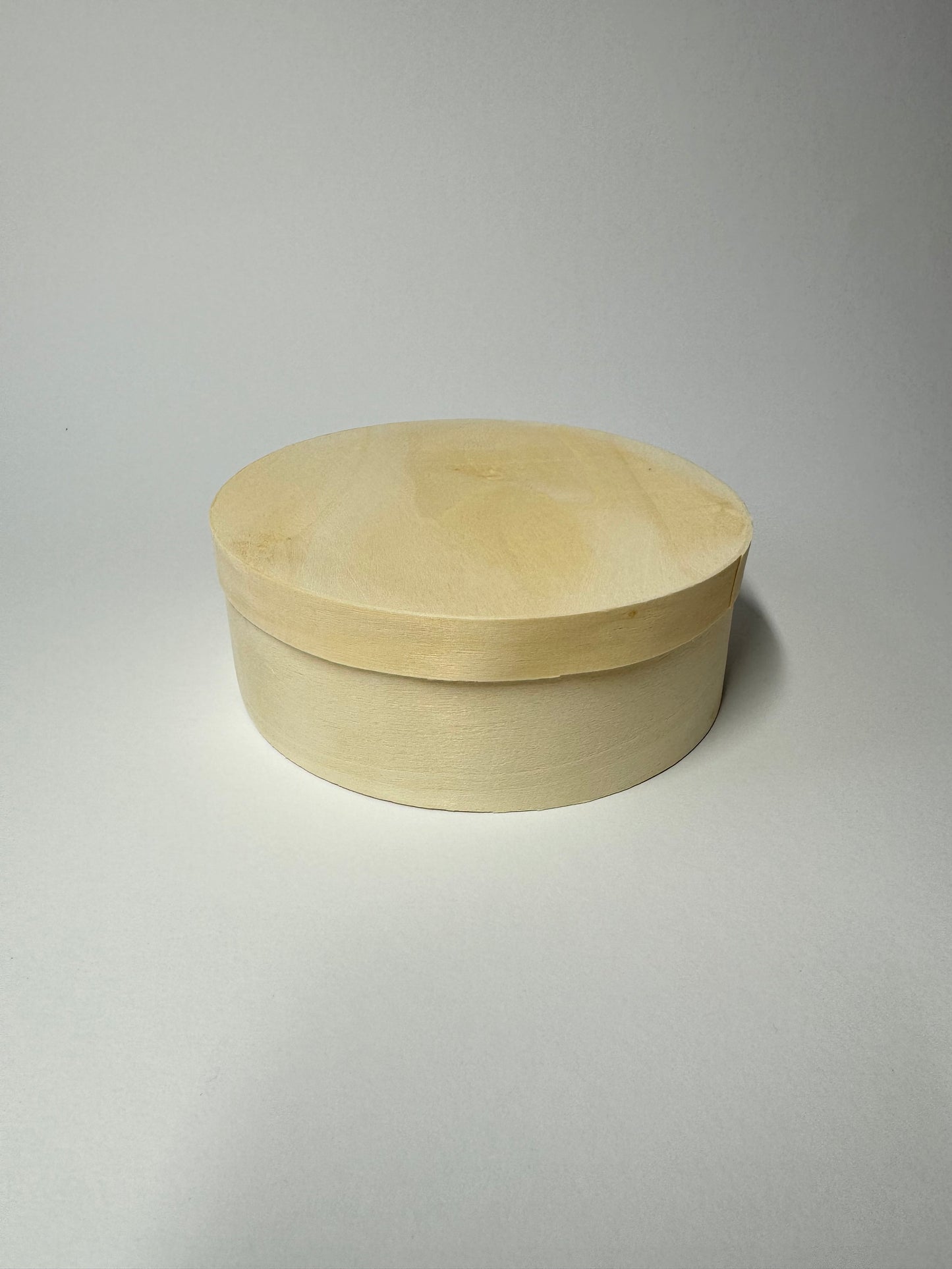 Holzschachtel rund
