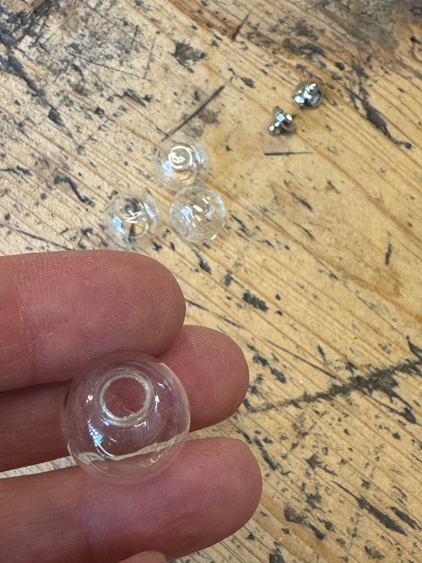 Glaskugel Anhänger