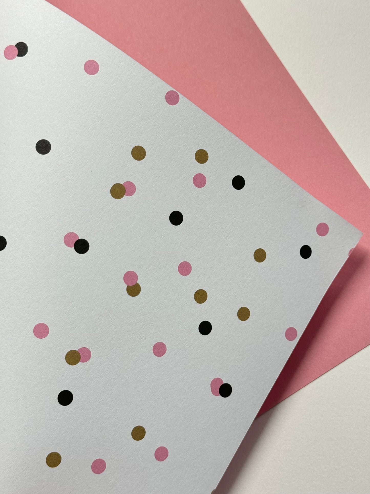 Designpapier Matt-Line Pastell-Punkte