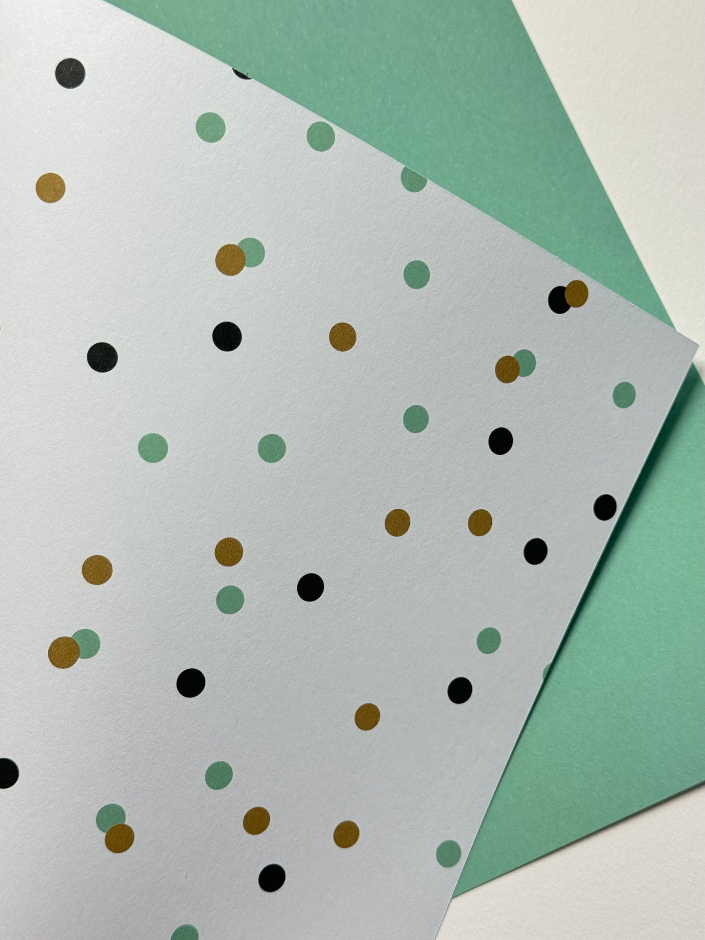 Designpapier Matt-Line Pastell-Punkte