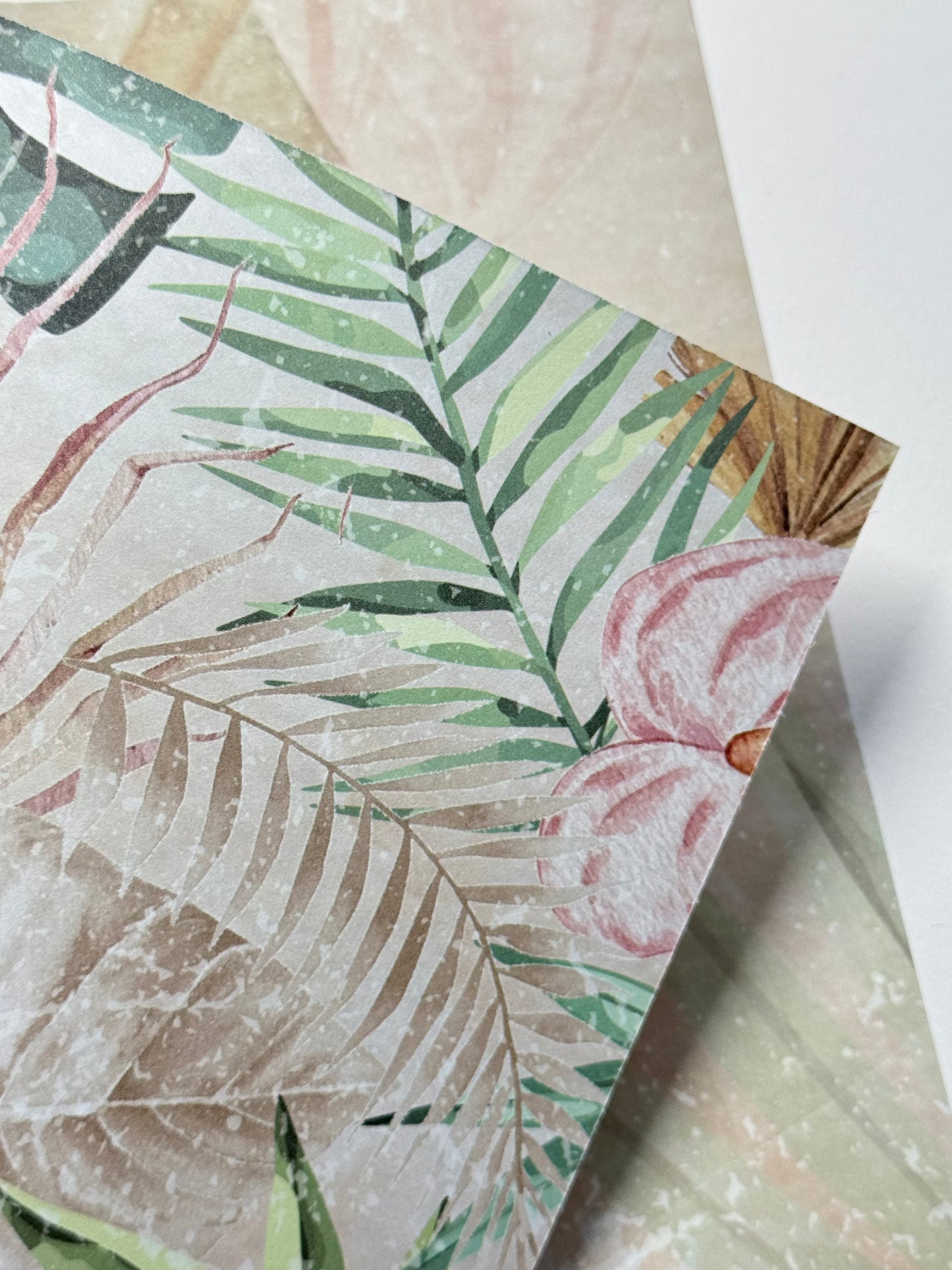 Designpapier Matt-Line Boho