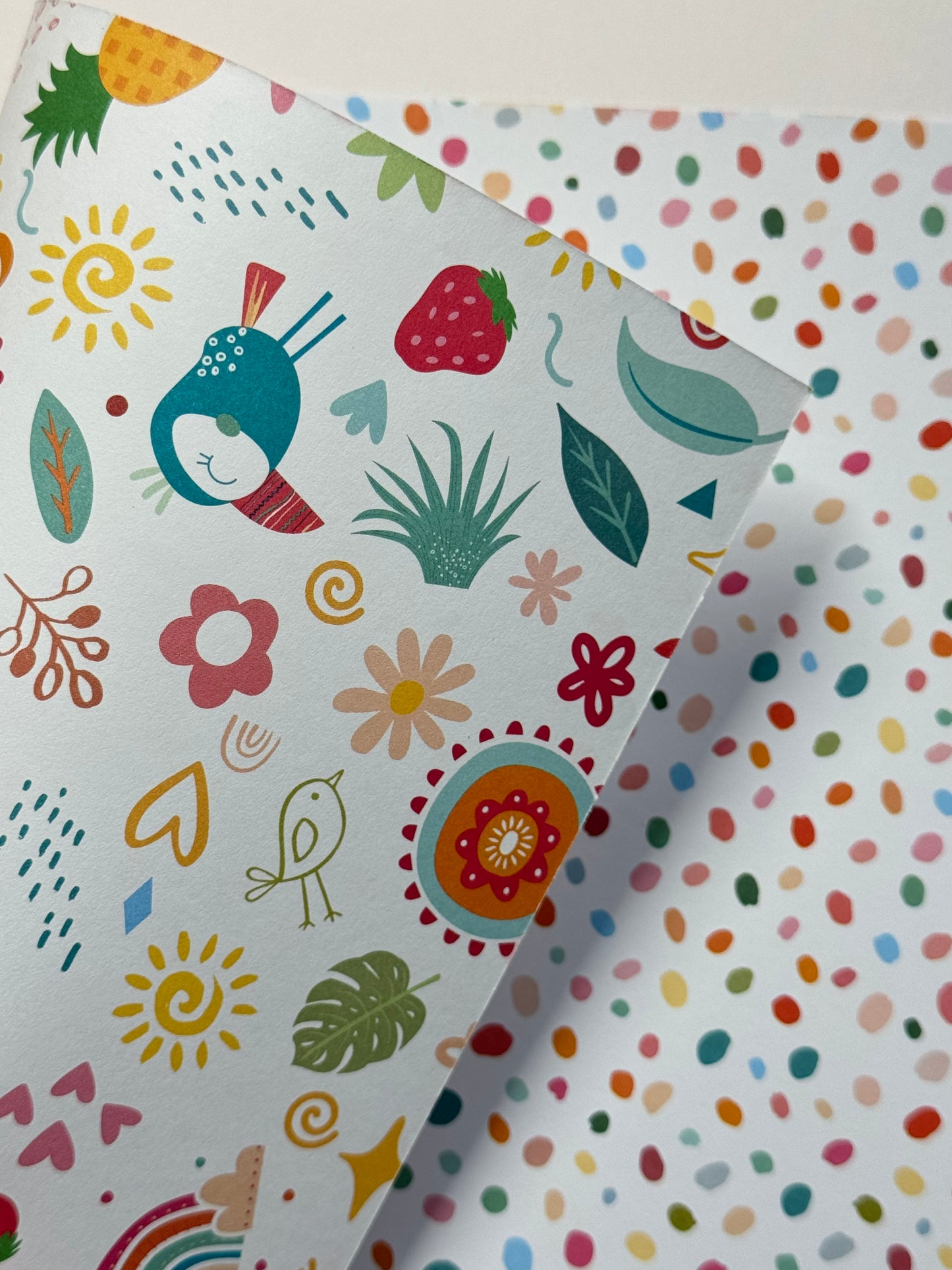 Designpapier Matt-Line Paradies