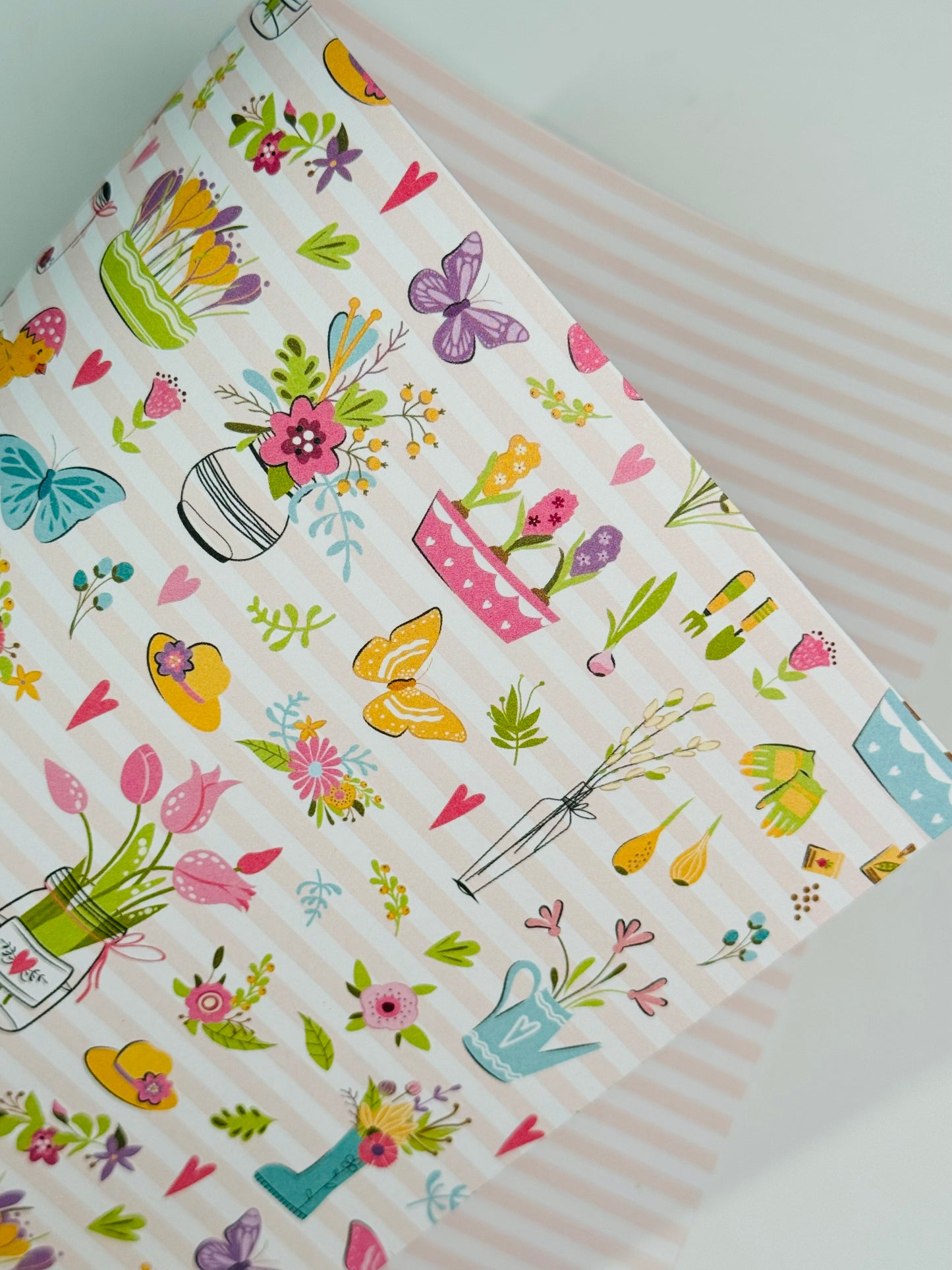 Designpapier Happy Days