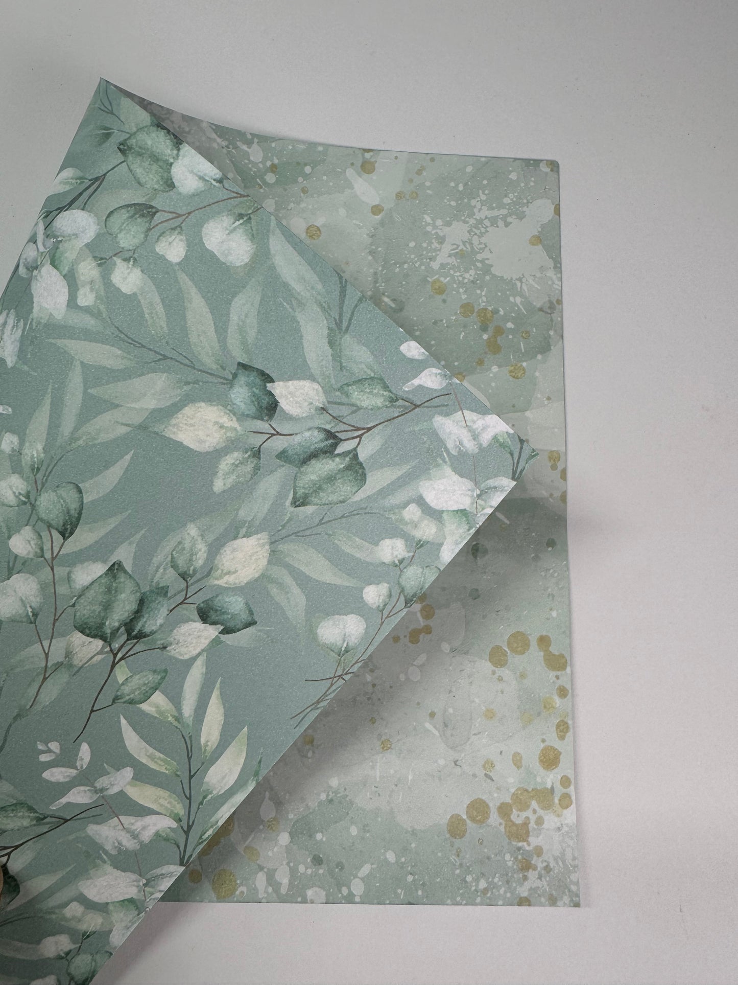 Designpapier Matt-Line Eukalyptus