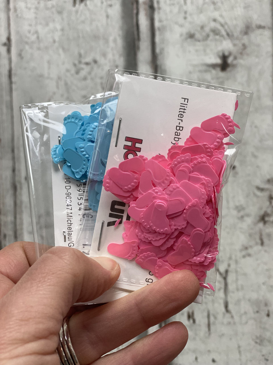 Konfetti Babyfüsschen