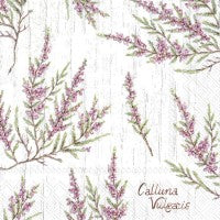 Serviette Calluna Vulgaris grey