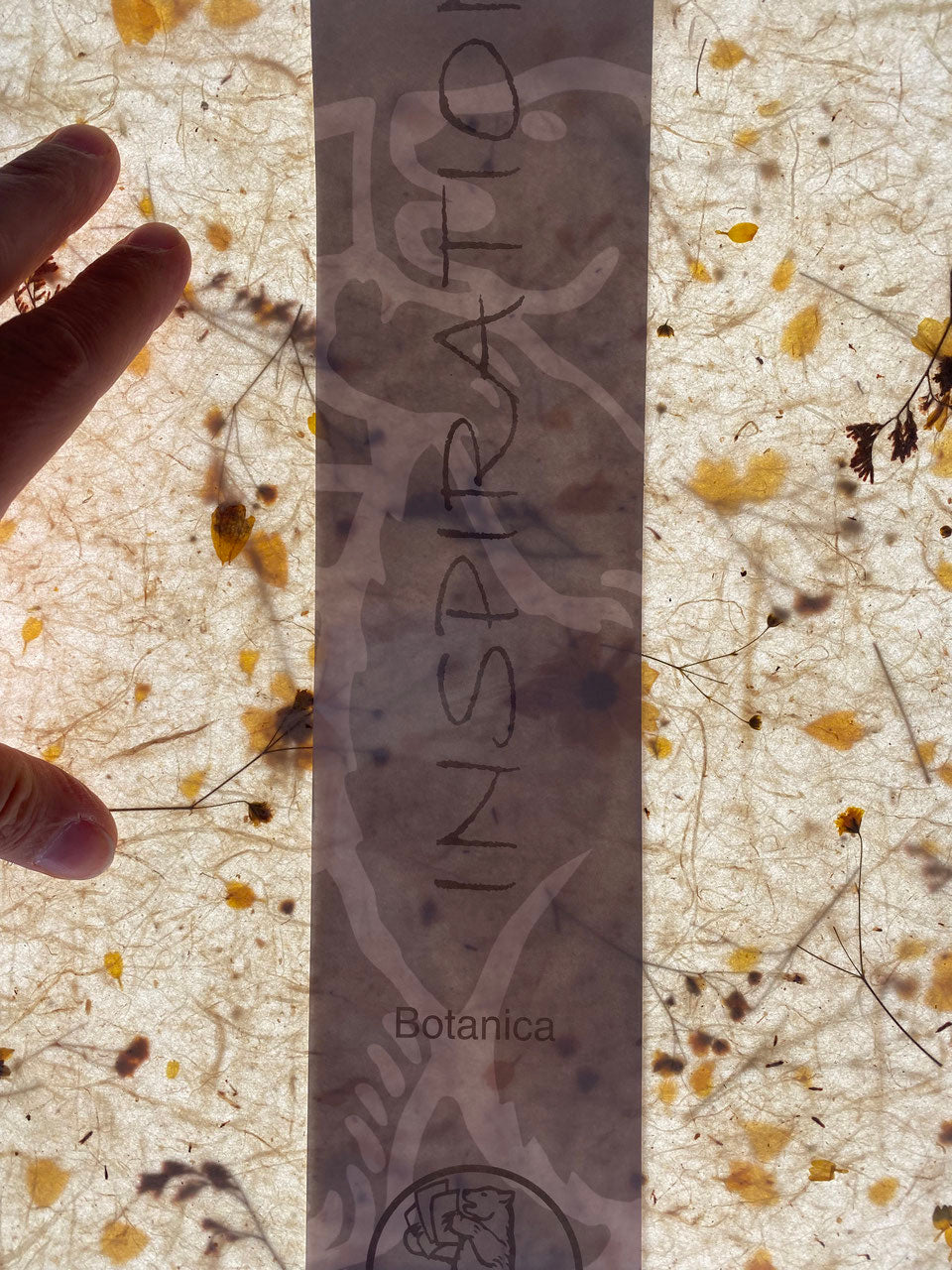Strohseide Naturpapier Botanica