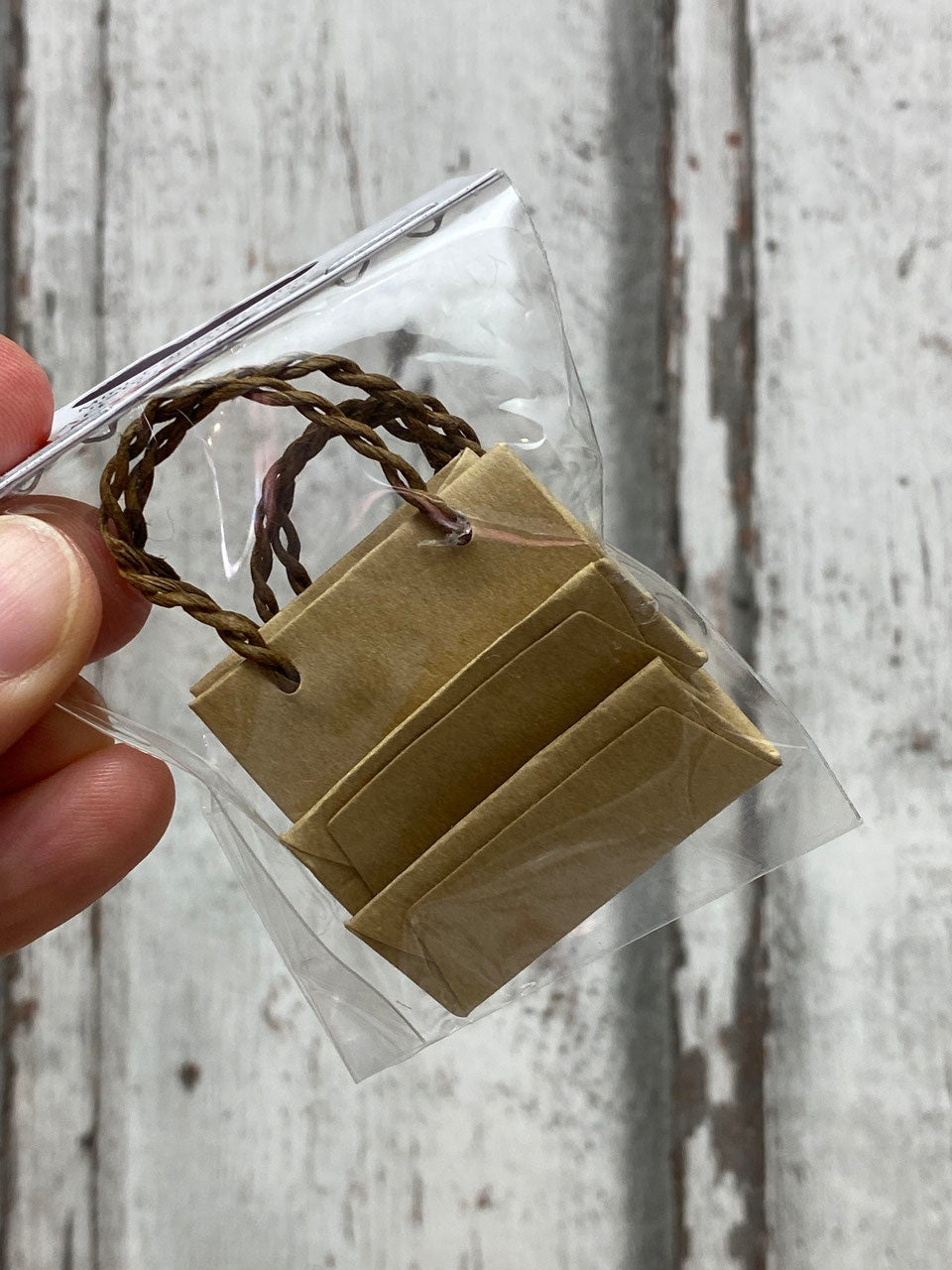 Papiertaschen Miniatur