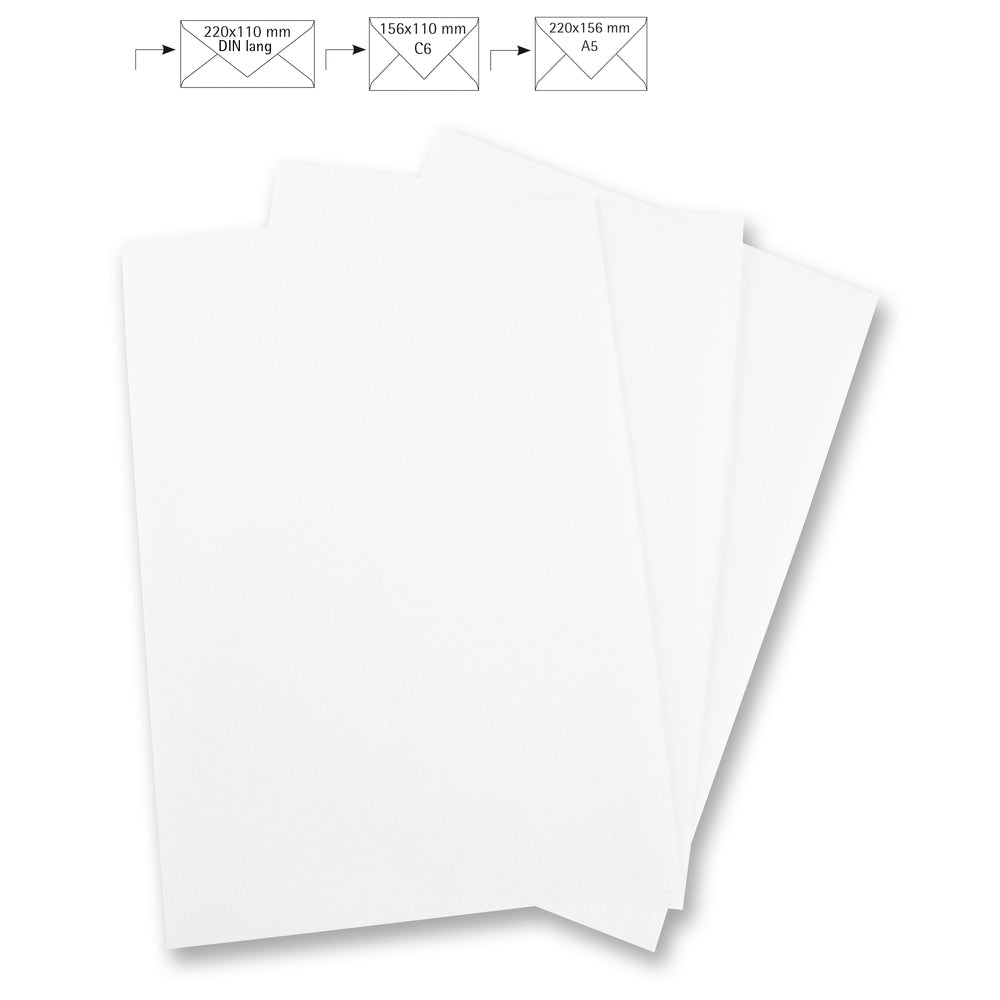 Pergamentpapier A4 Bogen verschiedene