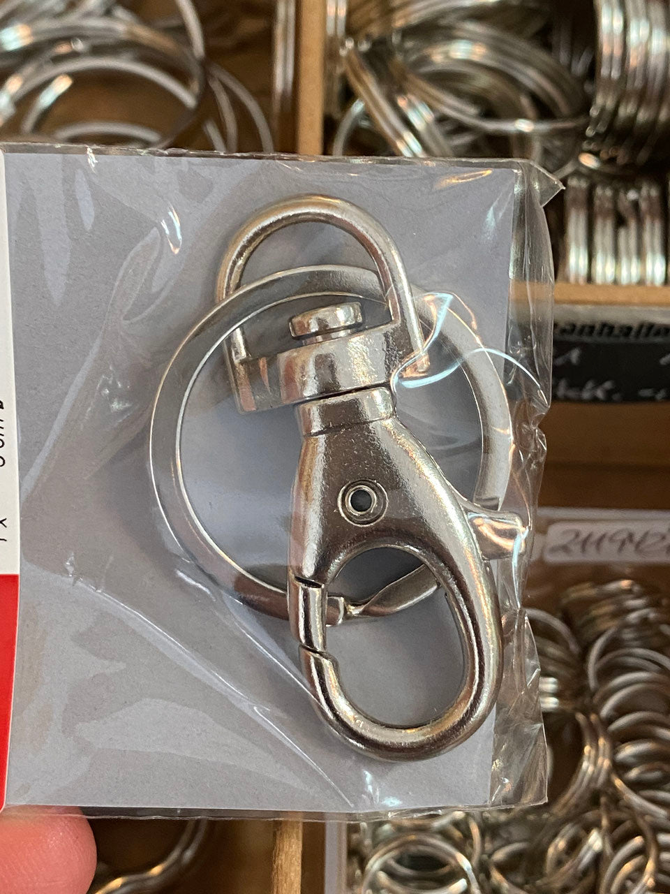 Schlüsselring mit Karabiner
