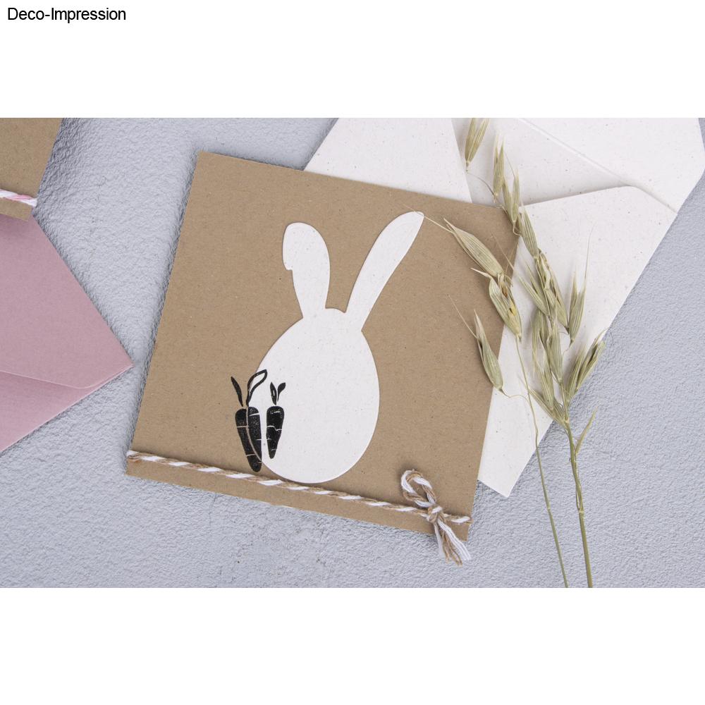 Stanzschablone Osterhasen