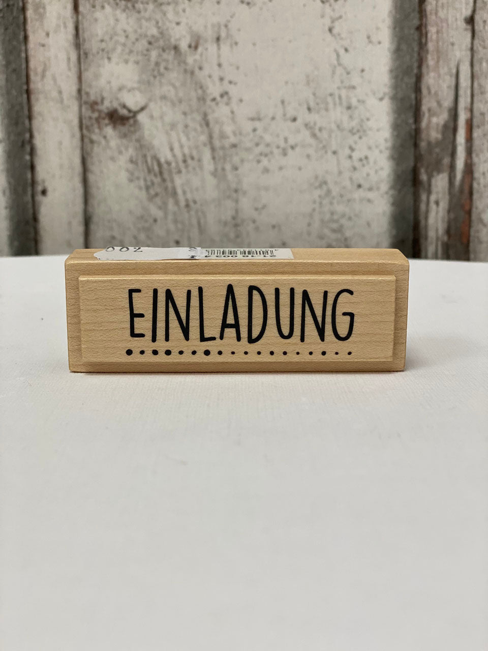 Stempel Einladung ...