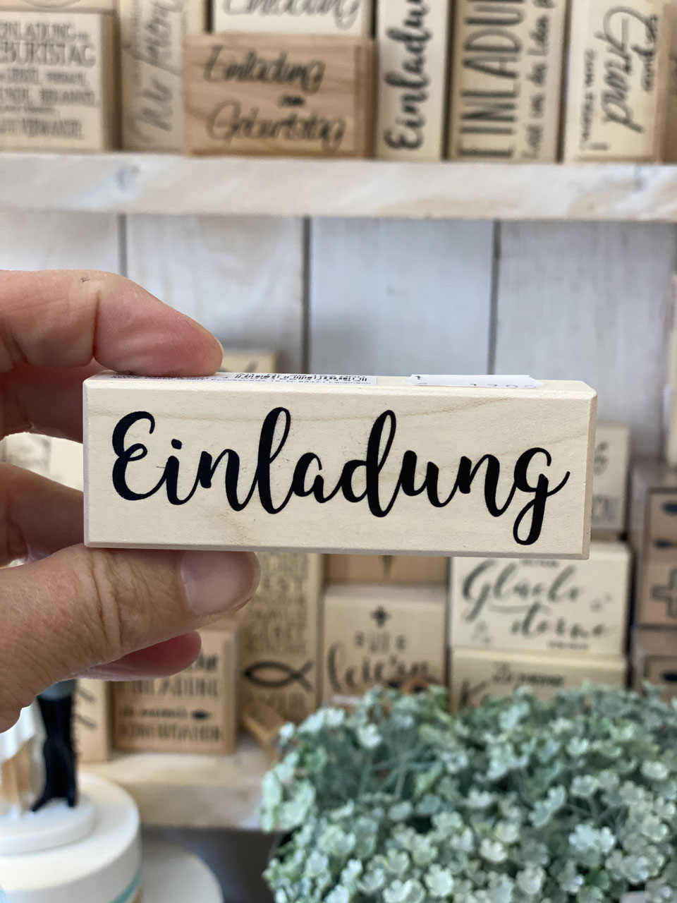 Stempel Einladung