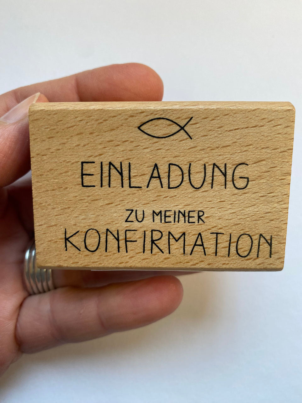 Stempel Einladung zur Konfirmation
