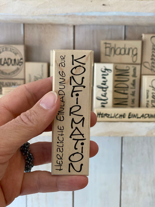 Stempel Herzliche Einladung zur Konfirmation