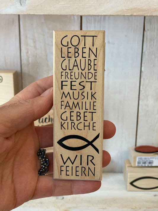 Stempel Konfirmation