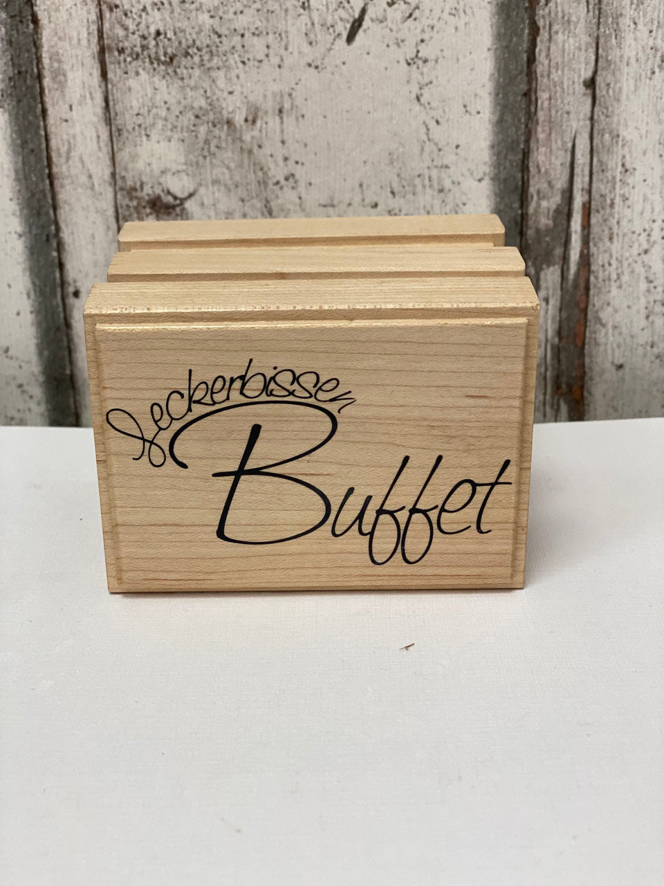 Stempel Leckerbissen Buffet