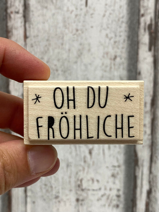 Stempel oh du fröhliche