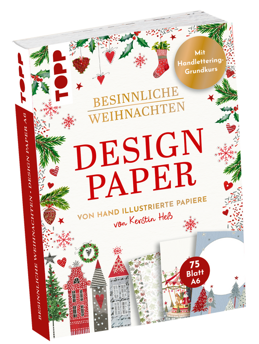 Design Paper Besinnliche Weihnachten DIN A6