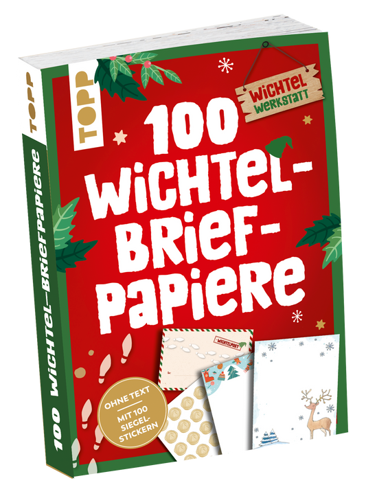 100 Wichtel-Brief-Papiere