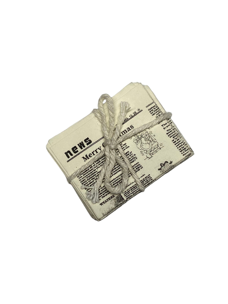 Zeitungsbündel geschnürt Miniatur